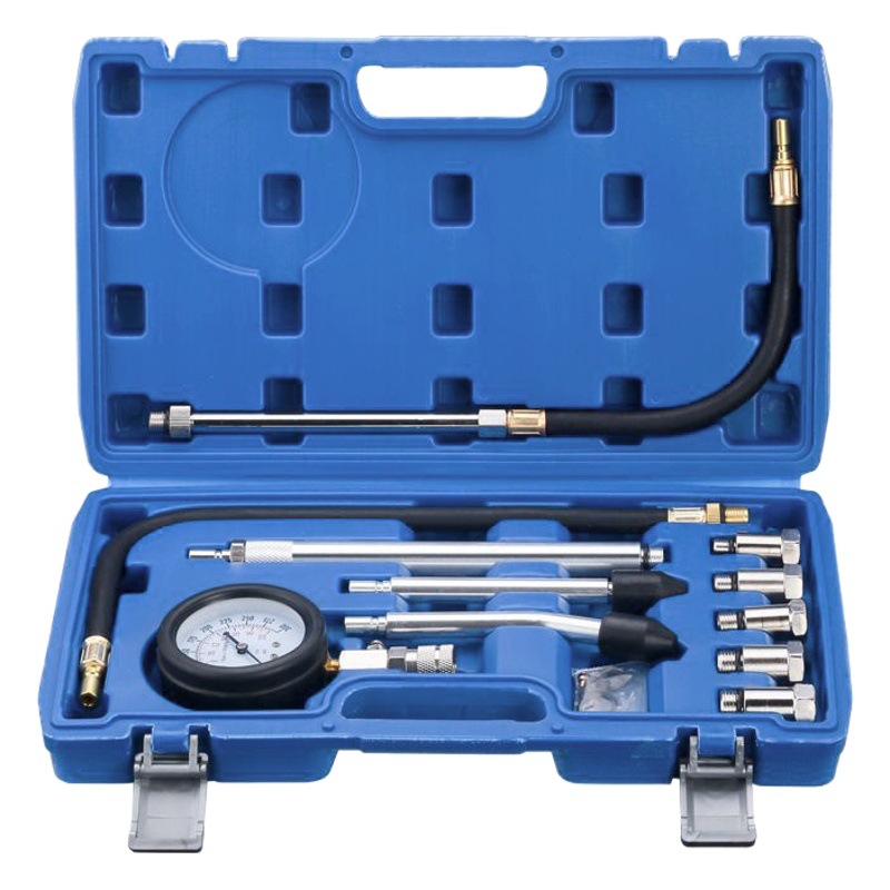 Manómetro de presión de cilindros, manómetro de presión de cilindros para automóviles, herramienta multifuncional para pruebas de presión de cilindros, manómetro de presión de cilindros para motocicletas