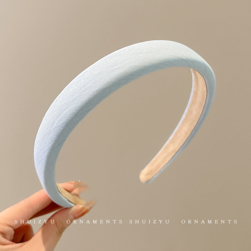Brazo de cabello negro plegado para mujeres retro francés alto cráneo de borde ancho brazo de cabello de compresión para el cabello Bundle para el cabello fuera de la guarnición universal image 107