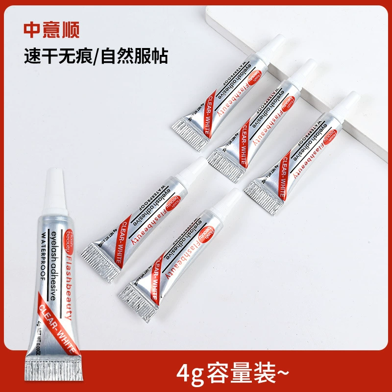 4 г емкость для привитых ресниц клей для быстрого высыхания без следов натуральная формула мягкая вязкость умеренный клей