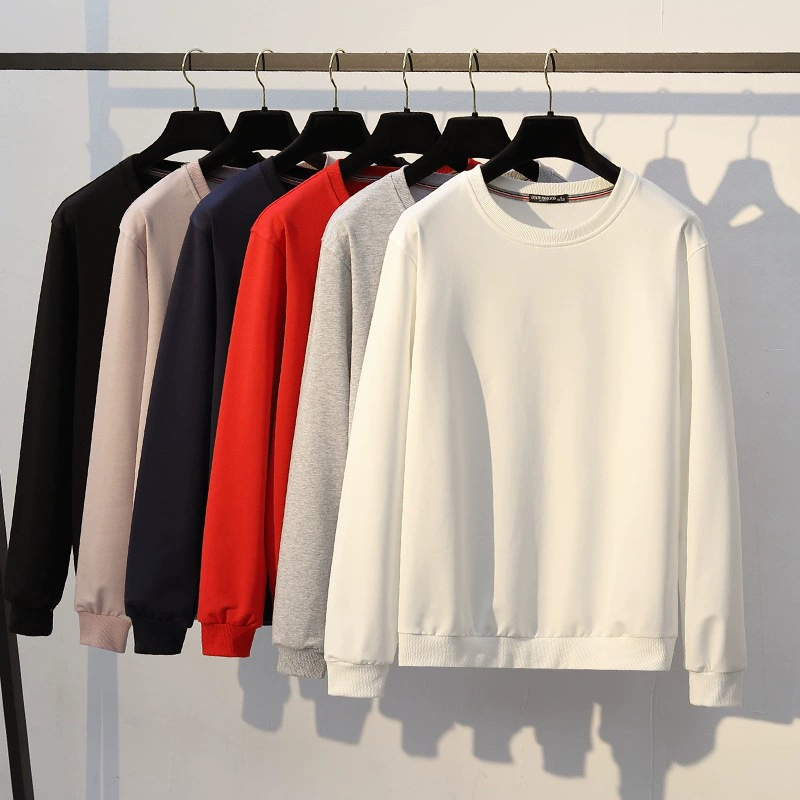 Женский пуловер с капюшоном, весна-осень 2025, новый свободный топ с круглым вырезом и длинными рукавами в корейском стиле больших размеров, модный вариант для ранней осени.