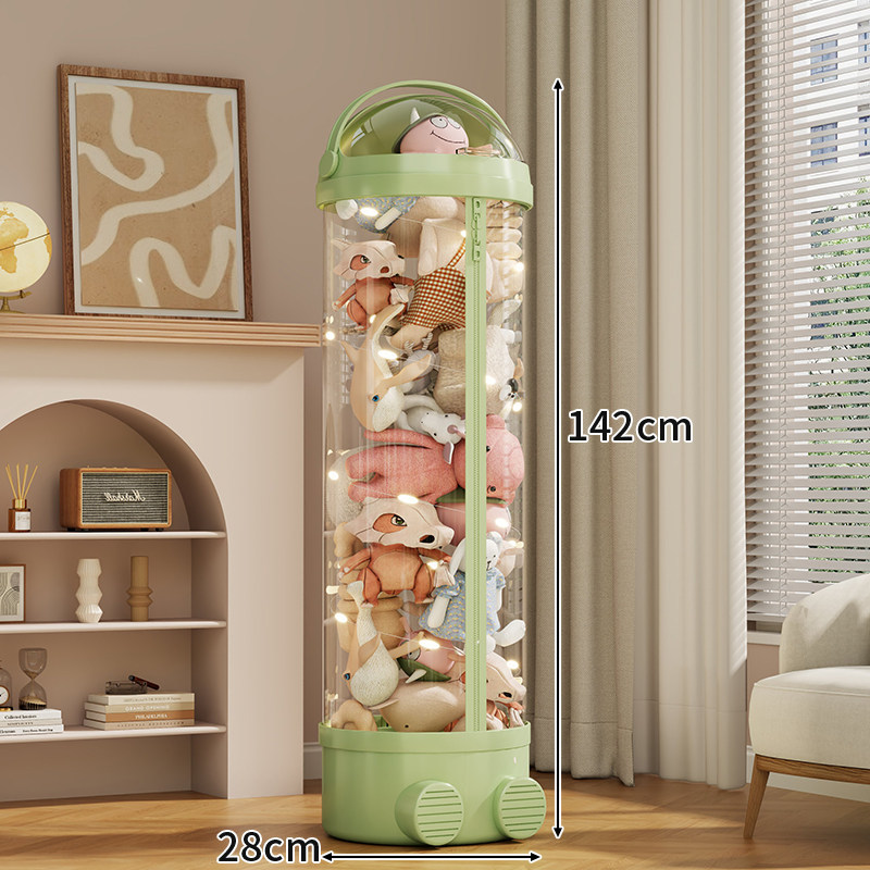 Cubo de Almacenamiento para Peluches de Gran Capacidad para el Hogar