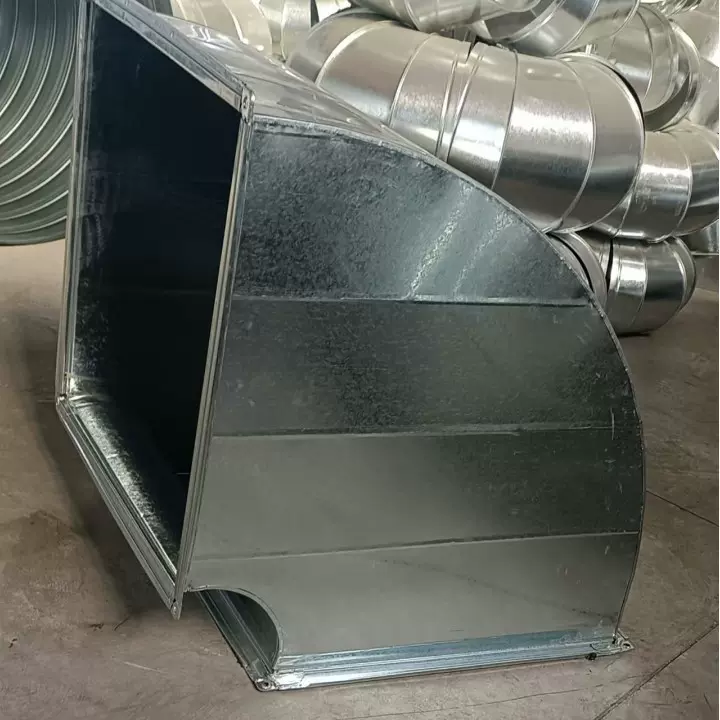 山东厂家批发镀锌方弯头  不锈钢  螺旋管道