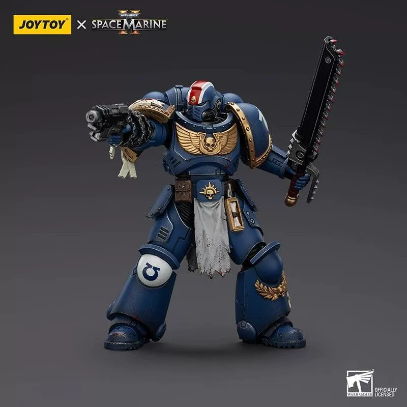 JOYTOY Тёмный Источник Warhammer 40K Космический Десантник 2 Титус Адъютант Коллекционное издание Трио 1:18 подвижная модель
