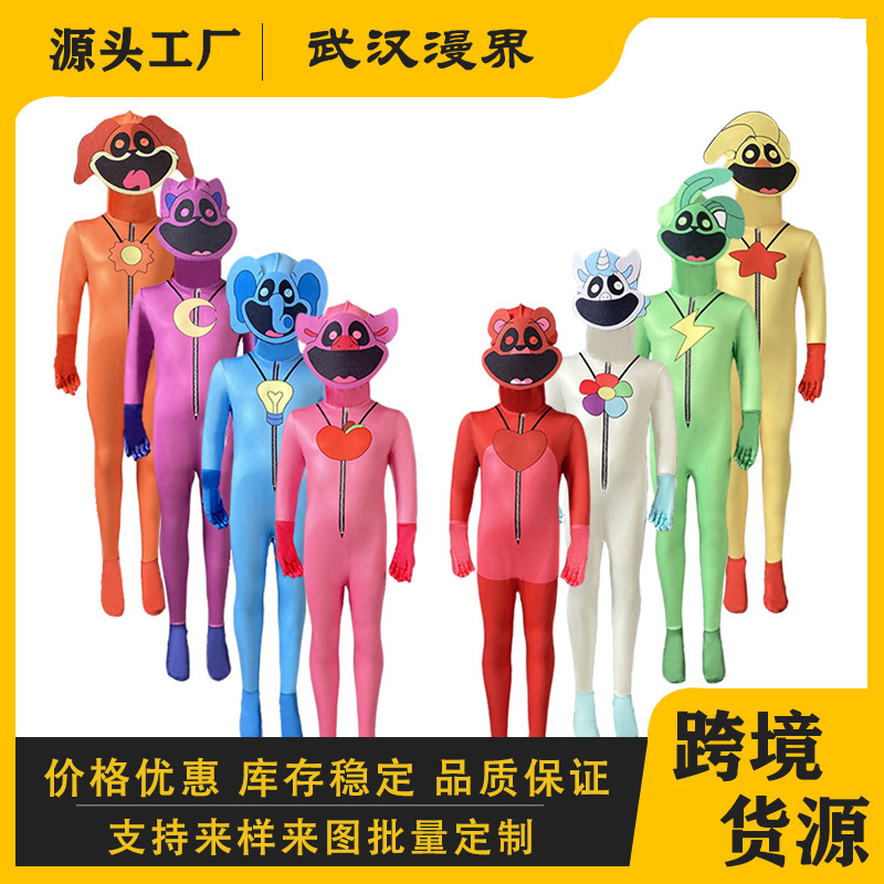 Poppyplaytimecos Costume Poppy's Playtime Tight-Fitting Jumpsuit Cosplay Costume Role-Playing