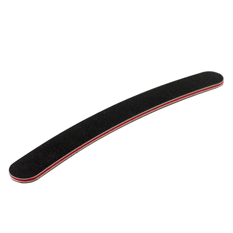Nail Art Sand Strip Black Sanding Strip Polishing Strip Nail Tool Nail File Red Heart Black Sand Strip