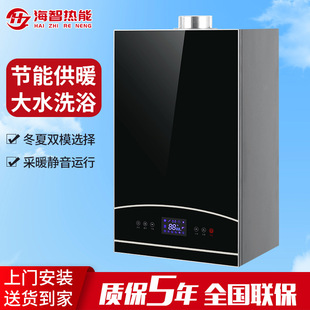 Haizhi Gas Wall-Mounted Boiler Heating Domestic Hot Water Dual-Use Smart Home Heating Furnace Source Factory Direct Supply Wholesale