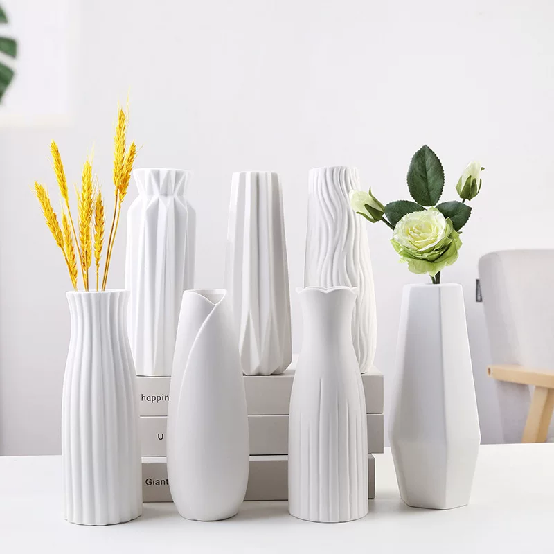 Modern Ceramics full of star vases small fresh hydroponic ornaments white living room dry flowers and flowers in Nordic home decoration