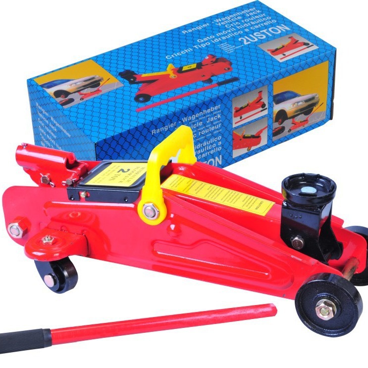 2T卧式千斤顶 两吨车用千斤顶 车载千斤顶