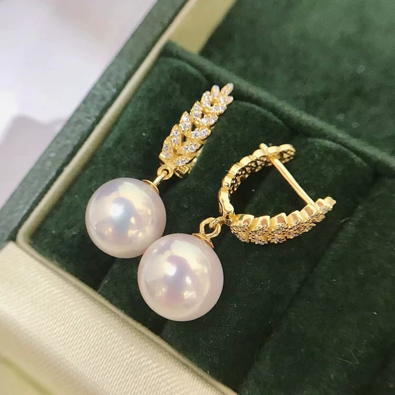 Аксессуар, аксессуары, модные серьги из жемчуга, S925, серебро 925 пробы