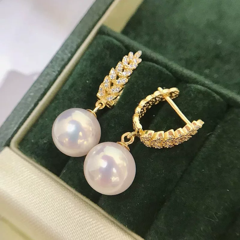 Аксессуар, аксессуары, модные серьги из жемчуга, S925, серебро 925 пробы