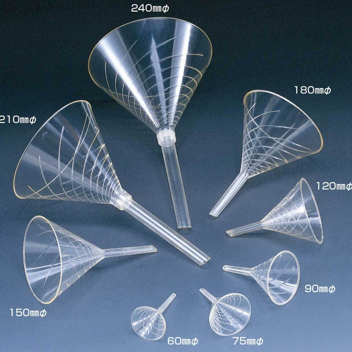 Японская высокотемпературная быстродействующая воронка TPX, PMP с воронкой с резьбой по краю