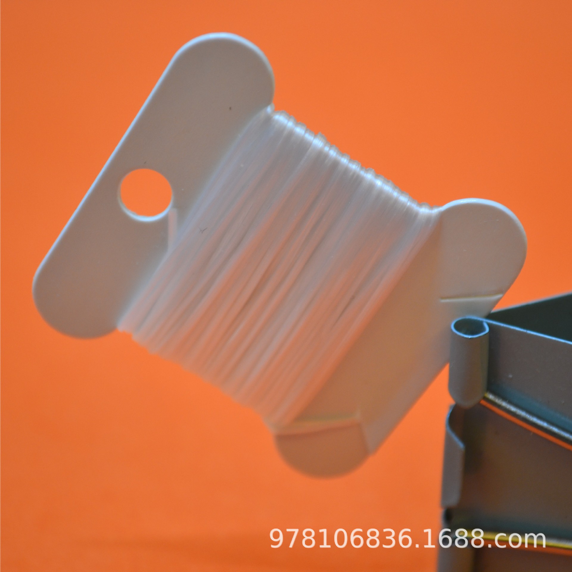 扁形白色氨纶弹力线DIY手工玩具串珠手链松紧0.8mm原丝弹力绳