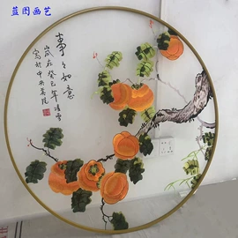 布艺绣品;其他布艺软装;现代装饰画