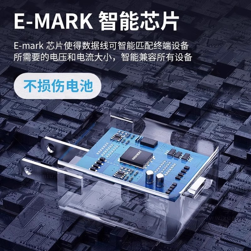 Cargador rápido de 30W con cable, compatible con Apple, Huawei 65MaxPD y Xiaomi MateBook.