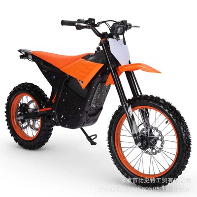 60V Electric Off-Road Mountain Motorcycle for Adults, Small Two-Wheeled Lithium Battery Electric Dirt Bike (Motosikletlər)