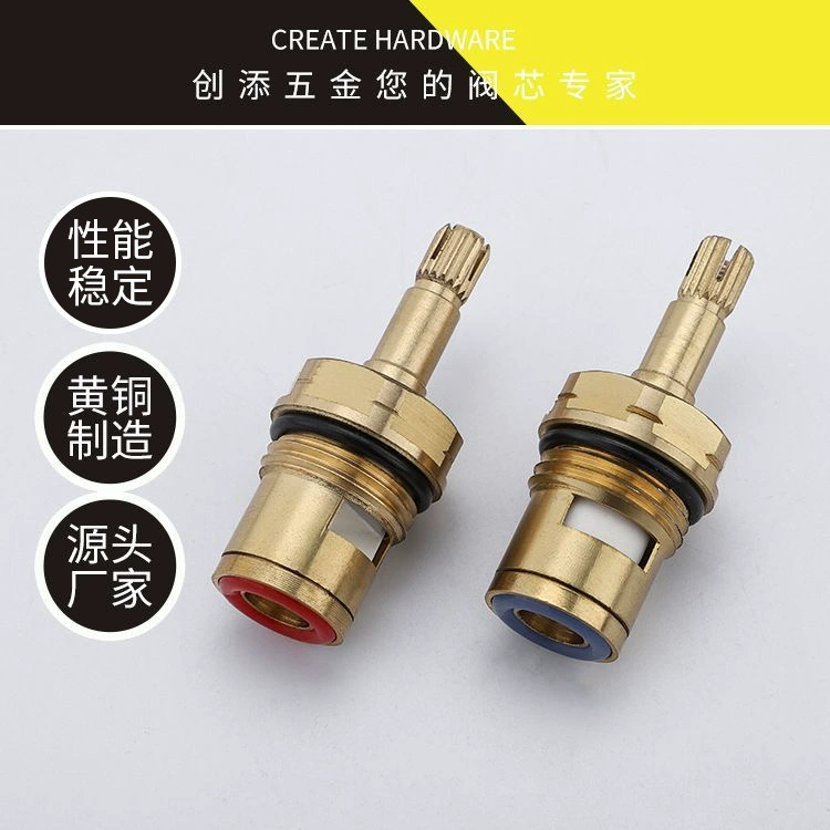 Оптовая Продажа с фабрики chuangtian оборудование 1/2 Латунь Быстро открывающийся керамический сердечник клапана 21KDW1017 аксессуары для сантехнического оборудования