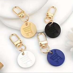 (Cross-border trading), classic keychain, bag accessory, shopping cart, pendant, pet, for beloved