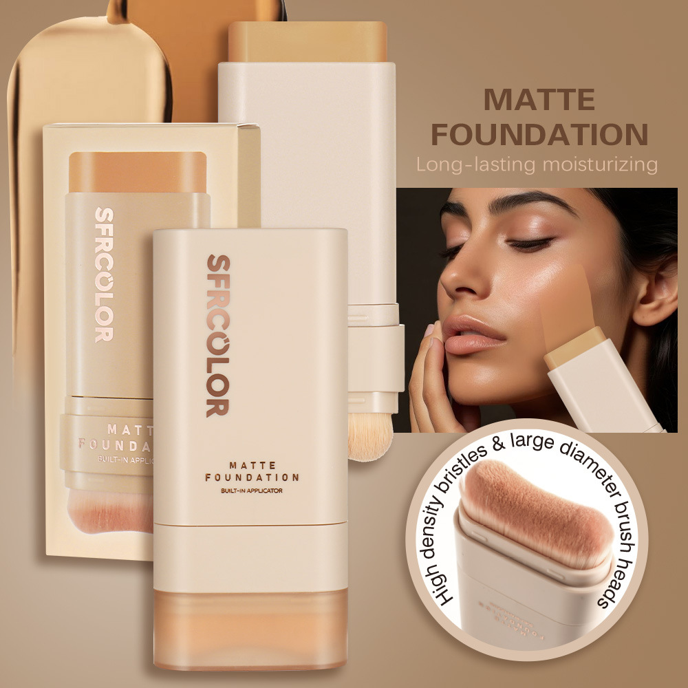 s.f.r color cross-border exclusivo para la explosión de la barra de base para aclarar el tono de la piel impermeable concealer crema de base hidratante para dos cabezas