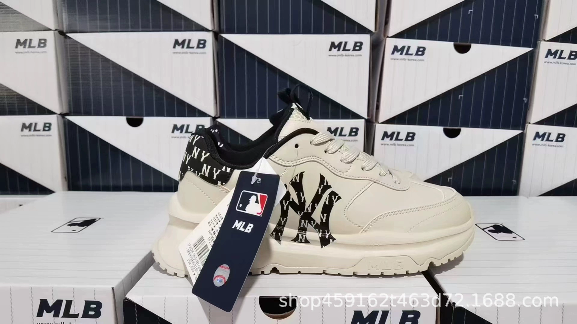 MLB, обувь, спортивные высокие кроссовки для мужчин и женщин платформа