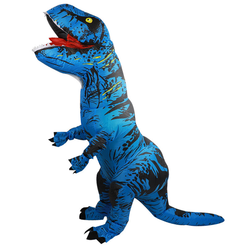 Halloween caminando dinosaurio T-Rex trajes inflables fiesta props parodia simulación disfraz espectáculo trajes de espectáculo