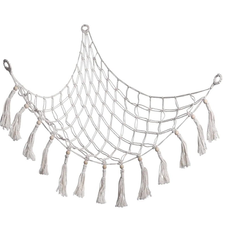 編みぬいぐるみ収納網三角網兜壁角網toyハムモック収納ブランコハンモック