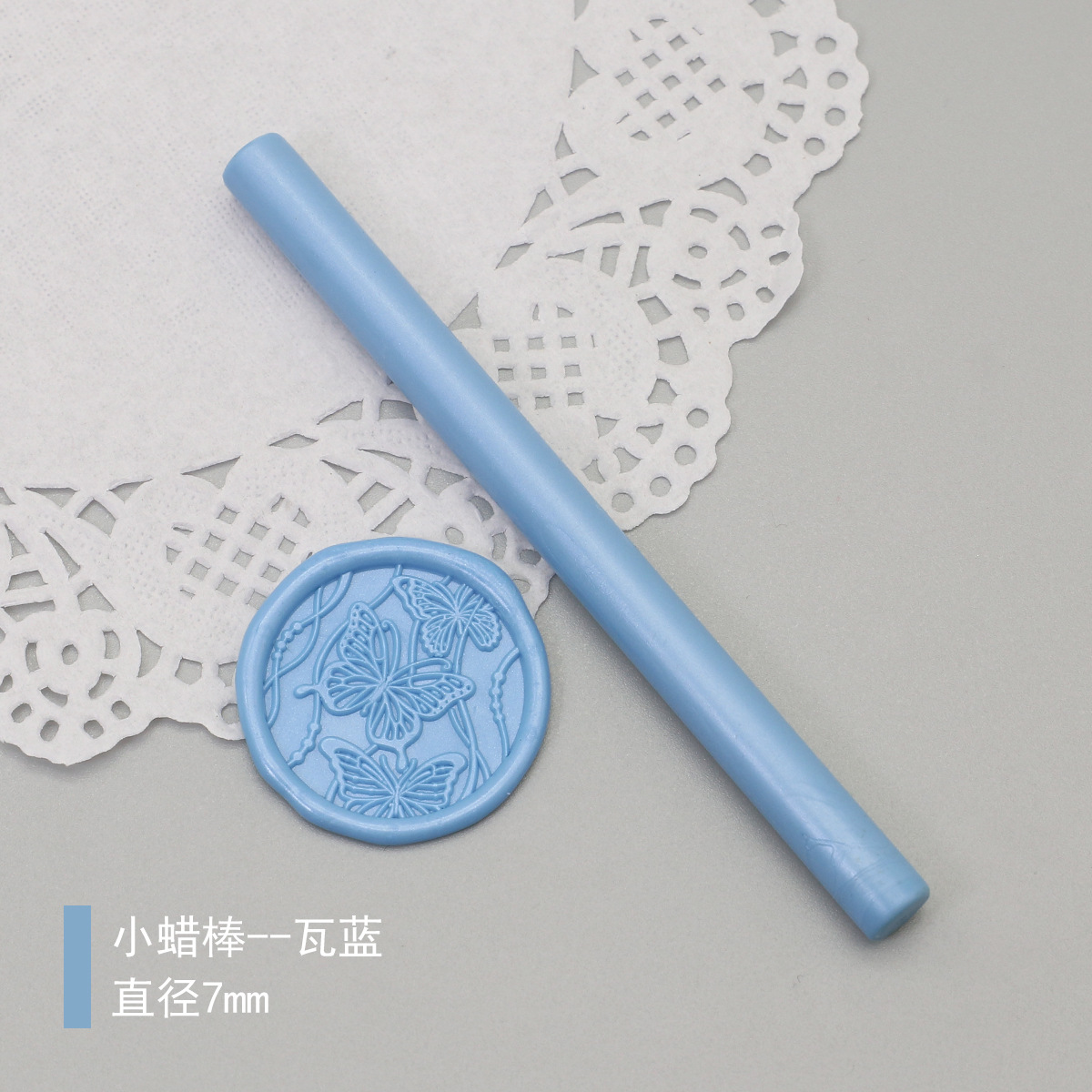 Palo de cera de pintura al fuego 94 colores 10*0,7 cm La barra de cera pequeña redonda se puede mezclar con la pistola de cera se puede utilizar en fábrica al por mayor