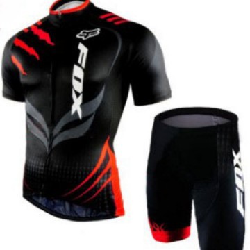 2018 New FOX cycling clothing short sleeve suit cycling clothing men's suit mountain bike cycling clothing