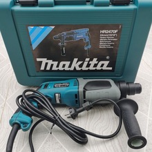 Makita/牧田HR2470F电锤冲击钻手电钻电镐轻型三用多功能带LED灯