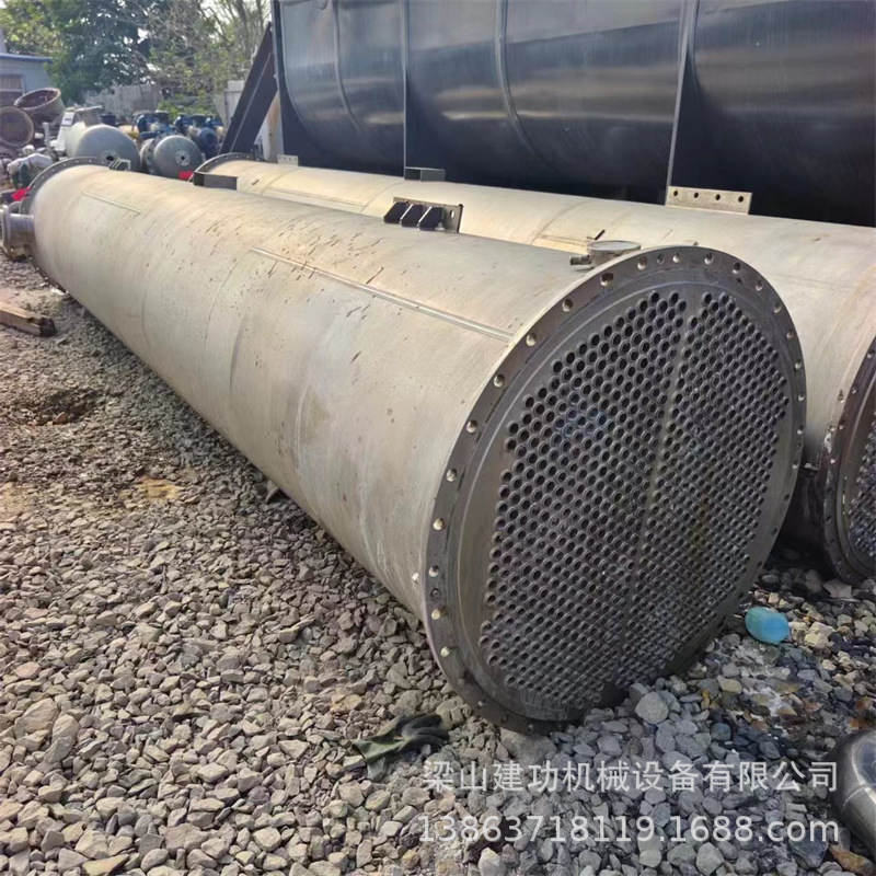 二手钛材列管式冷凝器 板式换热器冷却器 管壳式换热器 回收