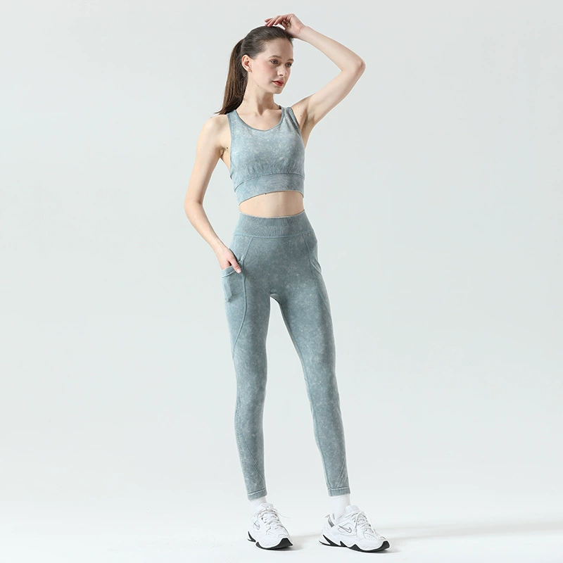 Одежда для йоги, спортивный набор Quick Dry, белье для коррекции формы бёдер для зала, коллекция 2022 года, интернет-звезда