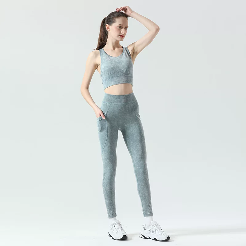 Одежда для йоги, спортивный набор Quick Dry, белье для коррекции формы бёдер для зала, коллекция 2022 года, интернет-звезда