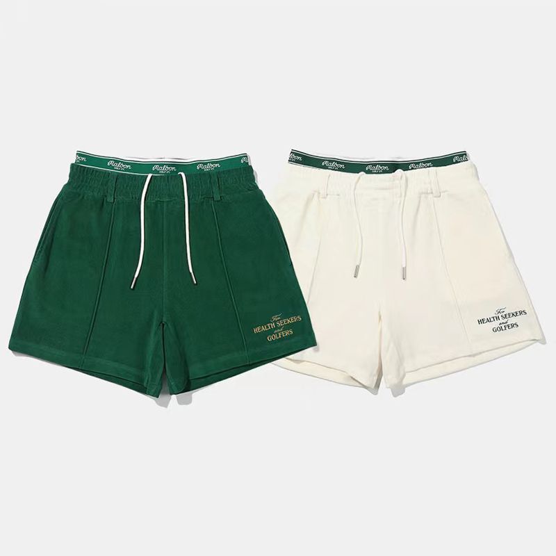 New Spring Summer Korean Style Golf Clothing Men's Shorts Double Waist Sports Sweat Exhaust Casual Pants Elastic New Spring Summer Korean Style Golf Clothing Men's Shorts Double Waist Sports Sweat Exhaust Casual Pants Elastic