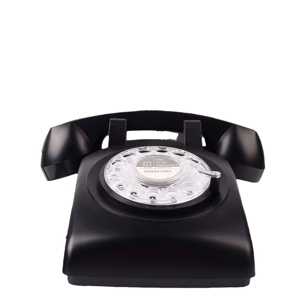 Antiguo teléfono Tarjeta de inserción de hotel habitación de huéspedes casa fijo retro teléfono fijo Dial-Up teléfono mayorista fabricante