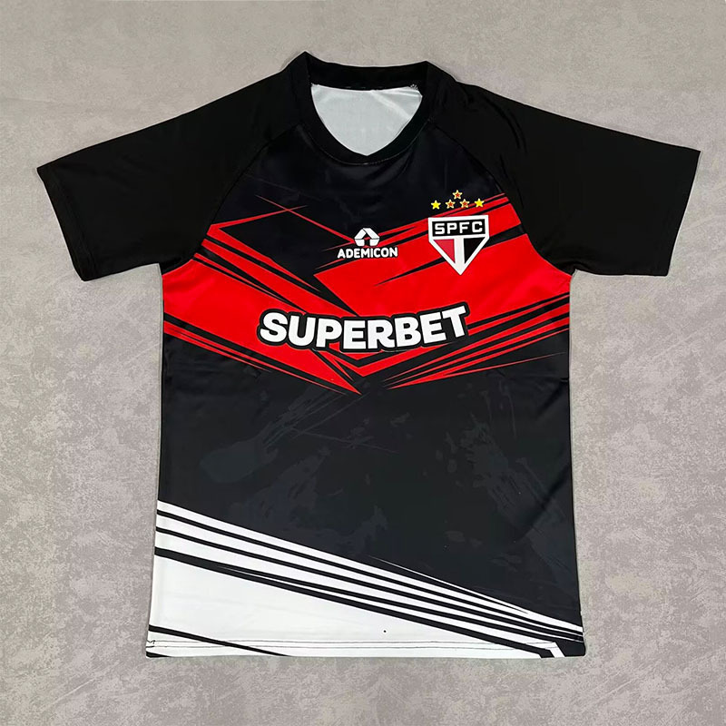 2526 Real Madrid Barcelona Arsenal camiseta de casa Inter Betis nacional de fútbol de Sao Paulo tres marca completa