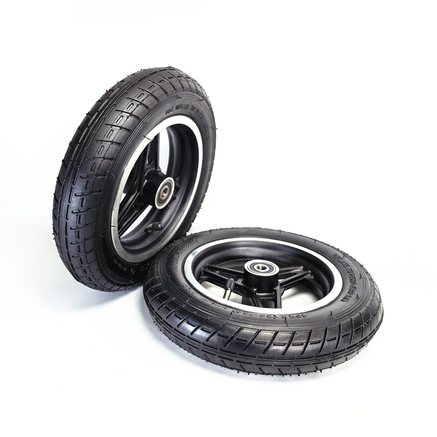 10inch Electric wheelchair, go-kart, shopping cart pneumatic tire wheel assembly 10x2.0 inner and outer tire complete wheel accessories