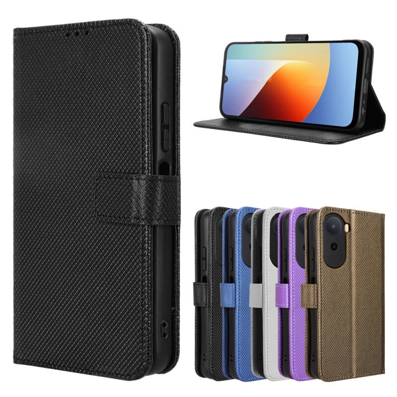 Suitable for Redmi A7 Pro 4g Mobile Phone Case, Diamond Pattern Flip Cover Protective Case, Wallet Style Lanyard Suitable for Redmi A7 Pro 4g Mobile Phone Case, Diamond Pattern Flip Cover Protective Case, Wallet Style Lanyard