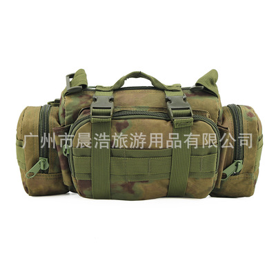 晨浩 迷彩多功能3P魔法腰包 军迷休闲运动战术包单肩相机背包批发|ru
