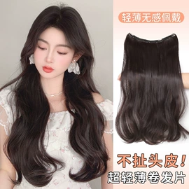 假发长卷发;长直发假发;假发片