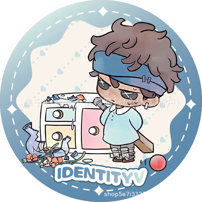 The Fifth Personality Fan Yuji Kindergarten Series 75mm 58mm Badge Refrigerator Magnet