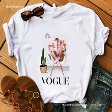 ��wish ebay ŷ��vogue parisŮװ����Ů��ɫT��