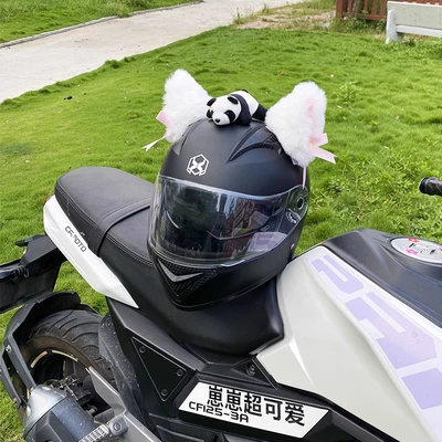 Helmet Decoration Plush: Universal Auto Parts and Accessories
