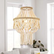 木珠吊灯波西米亚风格创意装饰卧室餐厅客厅民宿服装店灯具