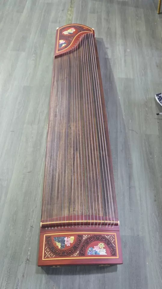 池中芙蓉 1.63cm 初学入门 专业考级 实木古筝演奏级古筝