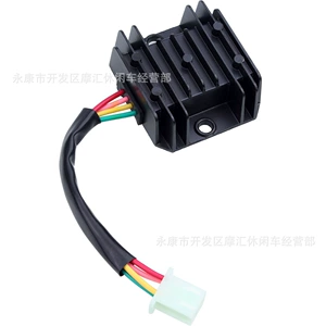 Motorcycle Beach Off-Road Scooter Accessories 12V Four-Pin Cg125-250Cc Gy6 Rectifier Voltage Regulator
