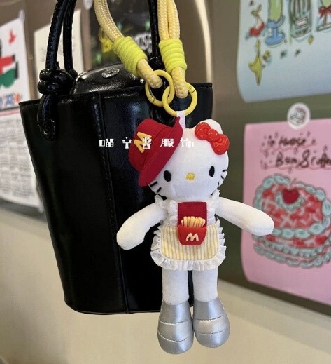 ロングレッグ kt ペンダントコレクションキティぬいぐるみペンダントかわいい kt 猫ラブバックルランドセルペンダントキーホルダーメンズ|undefined