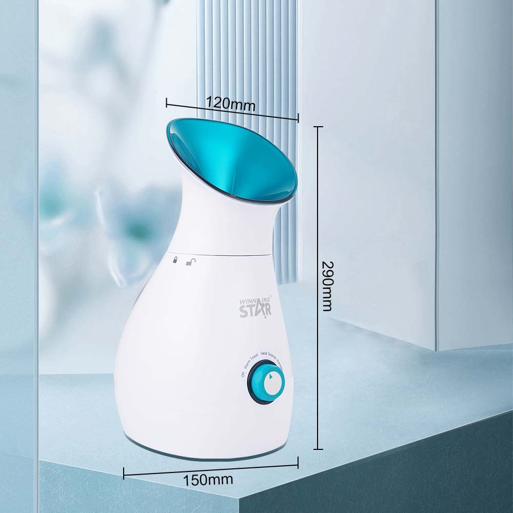 Winning Star Home Facial Beauty Caliente Vaporizador facial Instrumento de hidratación Nano Spray Humidificador Vaporizador facial image 7