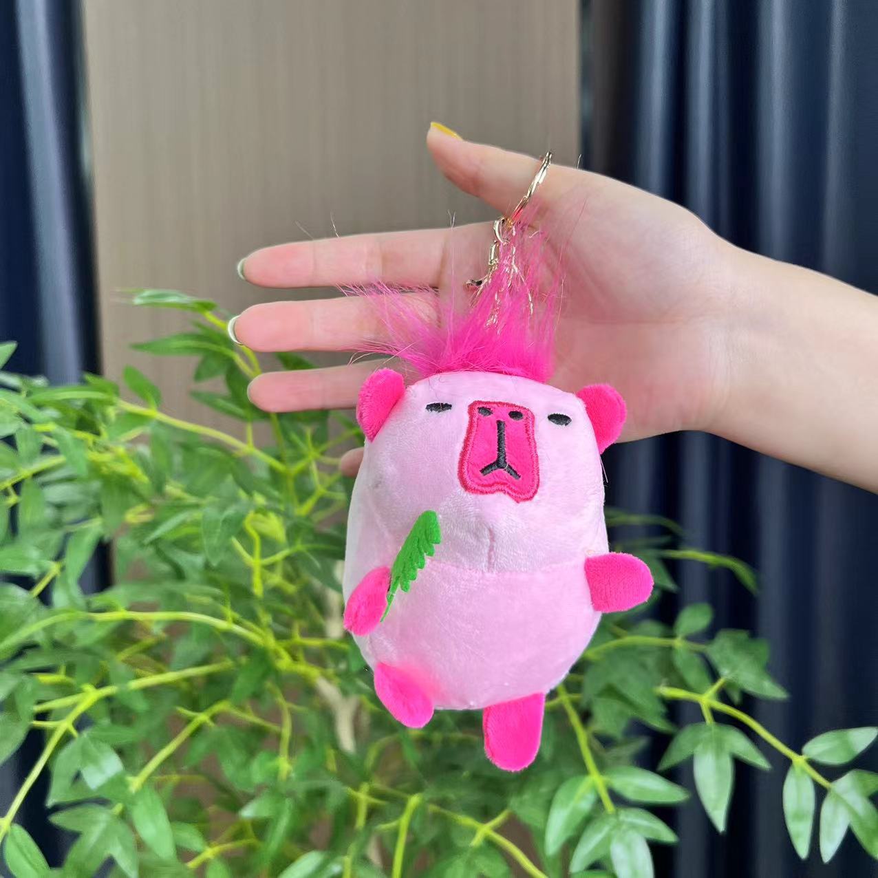 10cm 길이의 헤어 파우더