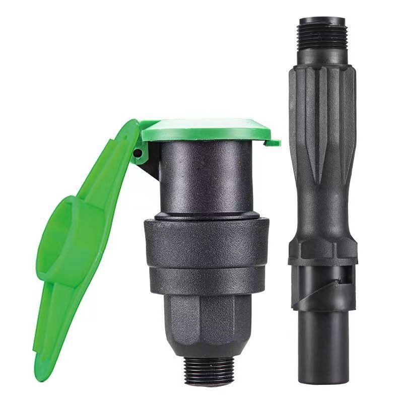 厂家园林塑料快速取水阀取水器草坪小区绿化取水杆6分1寸园艺工具