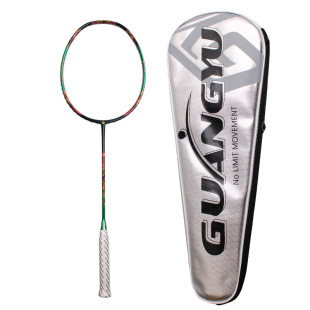 Amazon's Popular Badminton Racket Lightweight 4U Offensive Special Adult Carbon Racket Competition Badminton Racket Single Racket