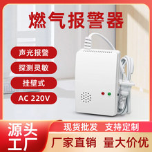燃气报警器壁挂式厨房天燃液化煤气泄露探测器家用警报跨境无线